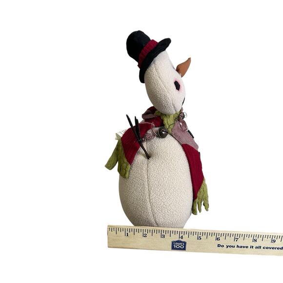 Henton International Standing Plush Snowman Christmas Holiday - Picture 9 of 10